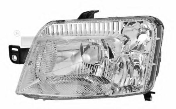 Reflektor lewy do Fiat Panda II 169A