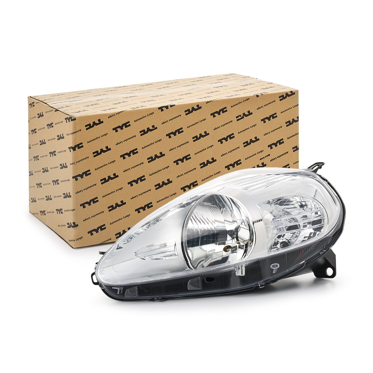 Reflektor lewy Fiat Punto GRAND hatchback (199) (2005 - 2018) cena, od 152,25 USD