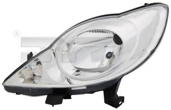 Reflektor lewy Peugeot 107 hatchback (2005 - 2016) cena, od 116,33 USD