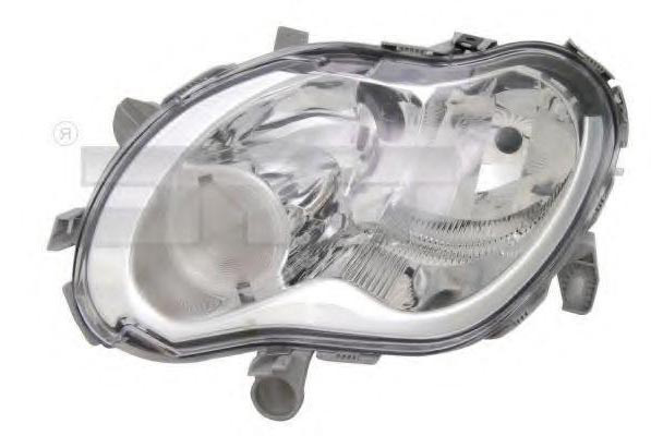Do koszyka Reflektor lewy Smart CITY-COUPE  450