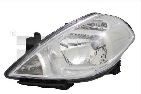 Reflektor lewy Nissan Tiida hatchback (C11X) (2004 - 2014) cena, od 130,01 USD