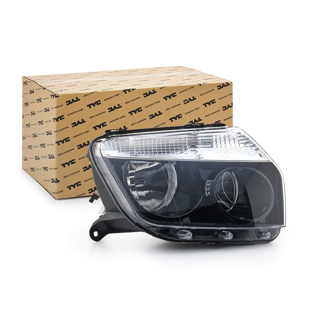 Reflektor prawy Renault (RVI) 260101684R cena, od 93,41 USD