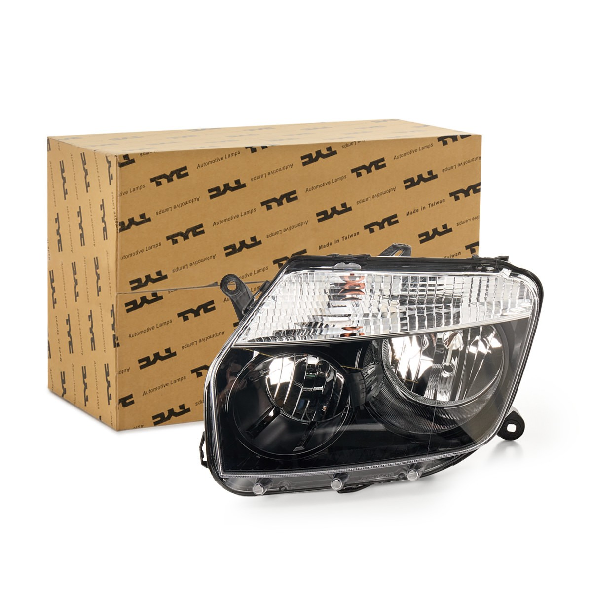 Do koszyka 260609877R Hyundai/Kia Reflektor lewy