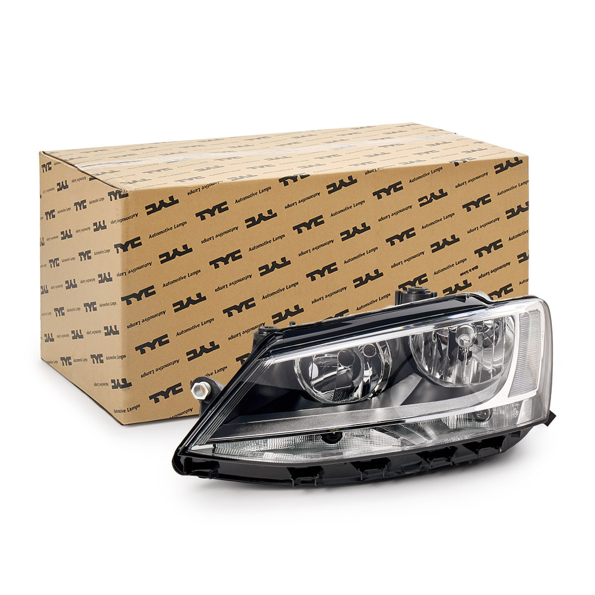Do koszyka Reflektor lewy Volkswagen Jetta VI 162, 163, AV3, AV2, AY2, AY3