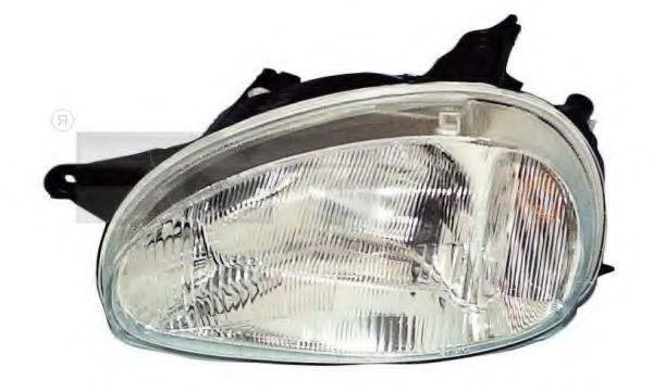 Reflektor lewy Opel Corsa B hatchback (S93) (1993 - 2009) cena, od 49,61 USD