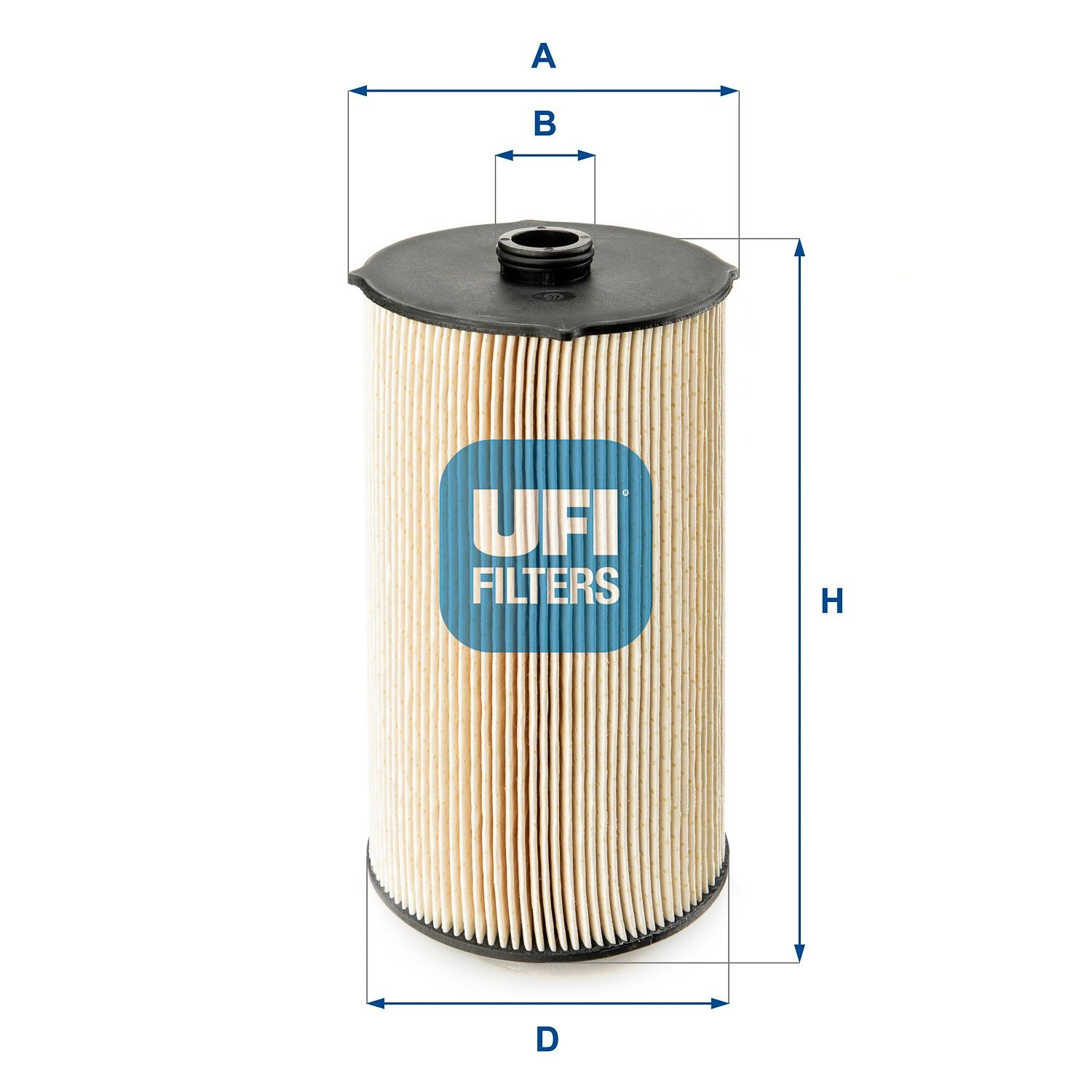2604400 UFI Filtr paliwa