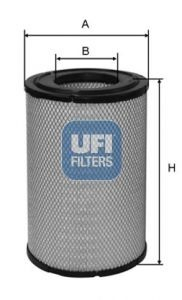 2755000 UFI Filtr powietrza