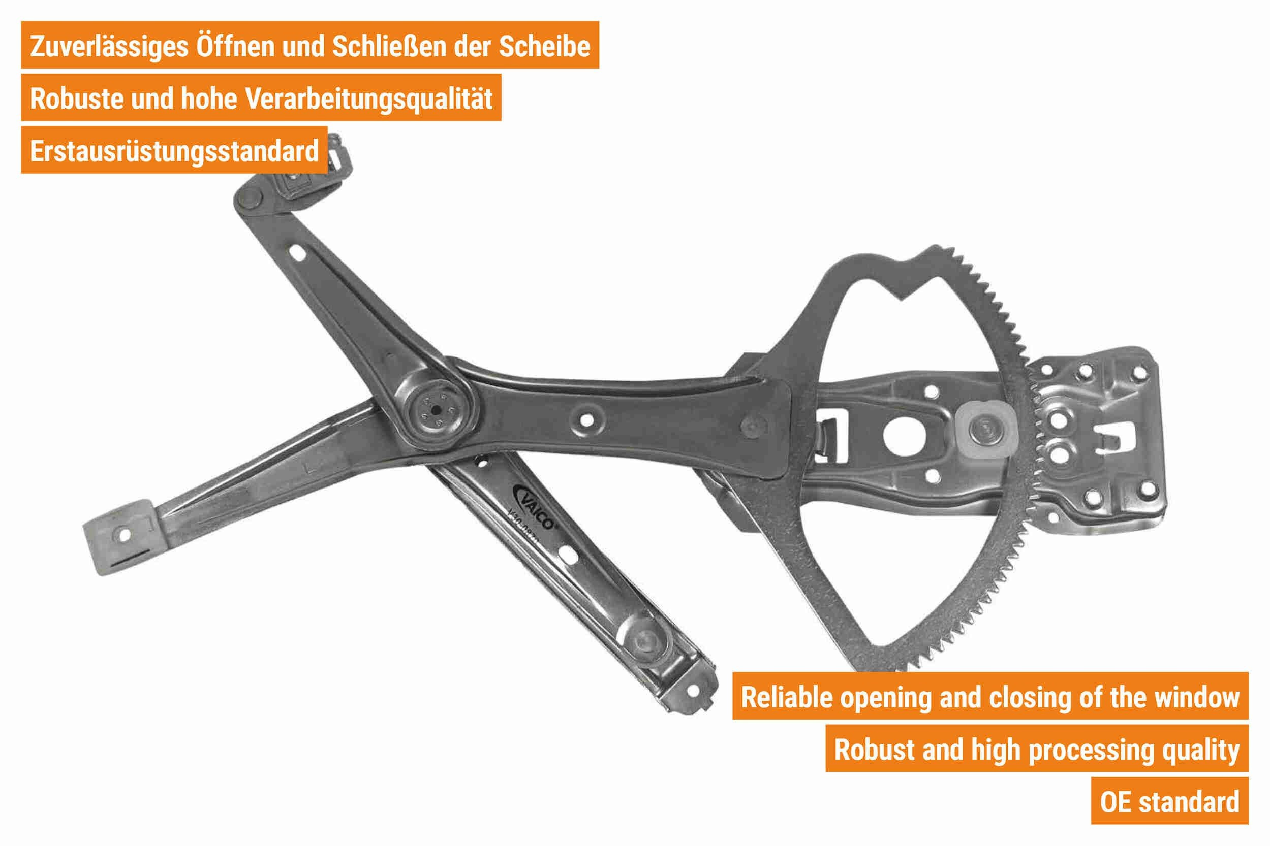 Mechanizm podnoszenia szyby drzwi przednich lewych Mercedes C 