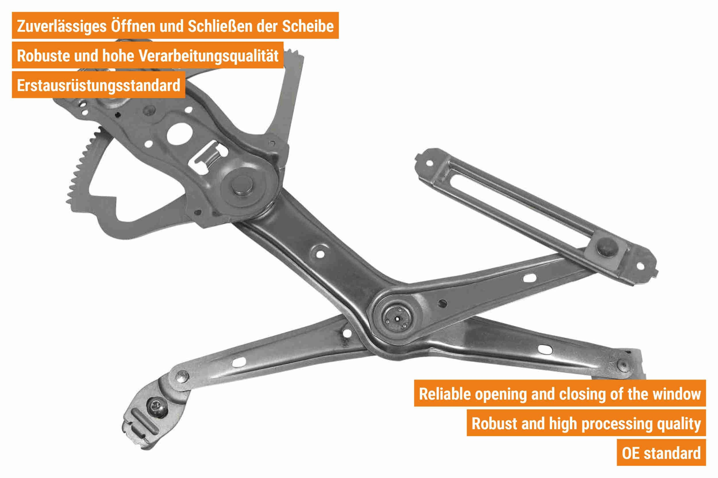 Mechanizm podnoszenia szyby drzwi przednich prawych Mercedes C kombi (S202) (1996 - 2001) cena, od 71,30 USD