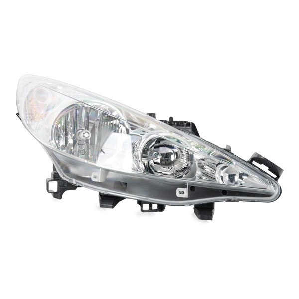  Reflektor prawy Peugeot 207 