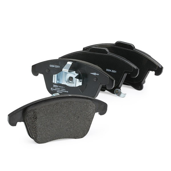 Klocki hamulcowe przednie tarczowe VALEO 302511 cena, od 35,56 USD