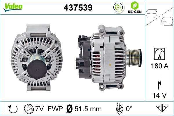 437539 VALEO Alternator
