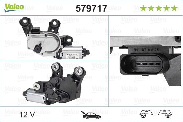 Silniczek wycieraczki tylnej szyby Audi Q3 SUV (8UB, 8UG) (2011 - 2018) cena, od 106,06 USD