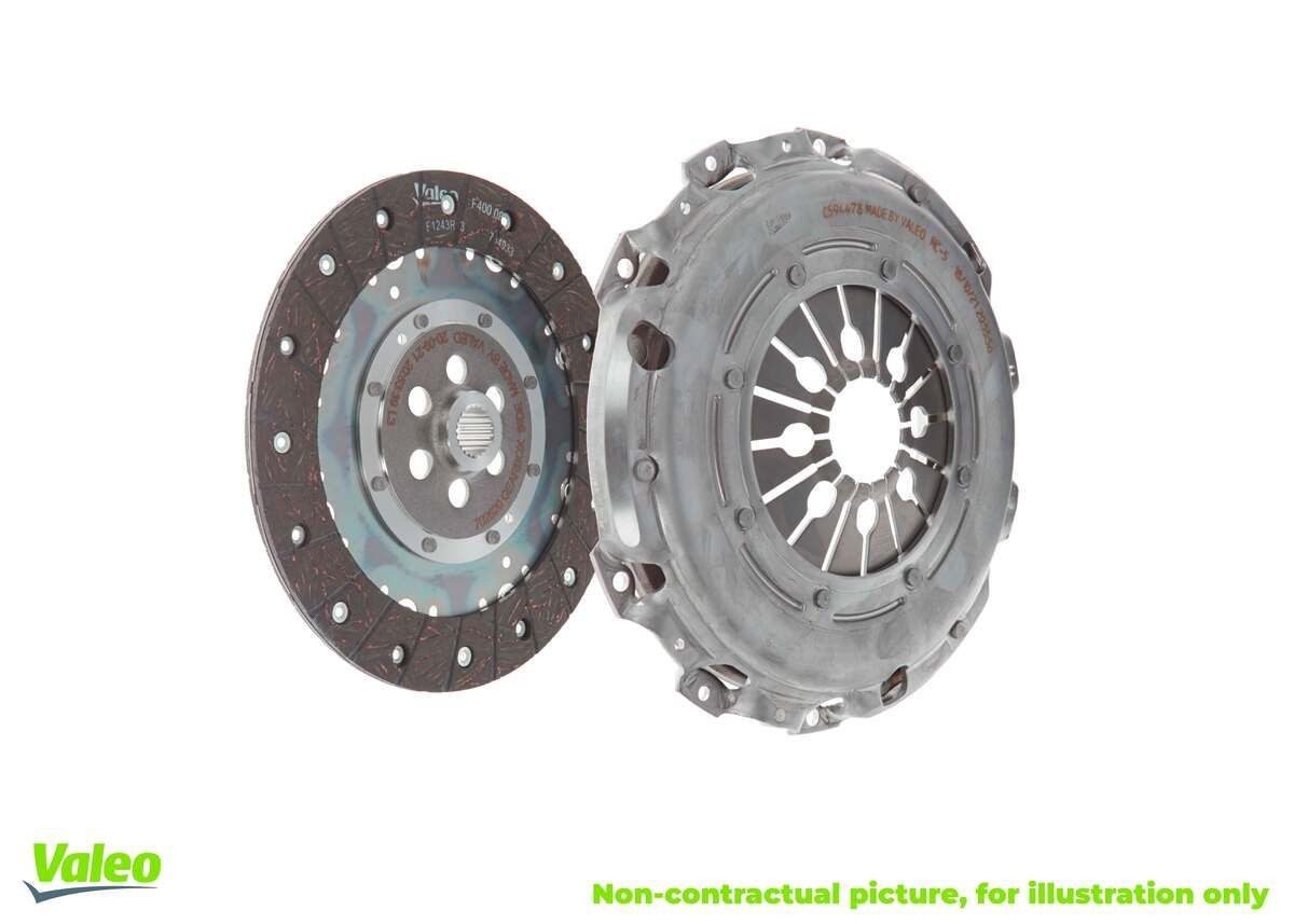 832507 VALEO Zestaw sprzęgła (3 części)