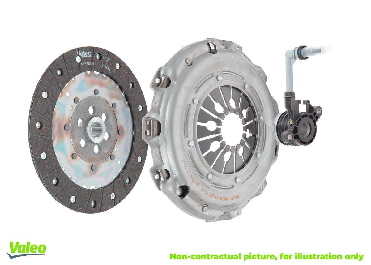 834492 VALEO Zestaw sprzęgła (3 części)