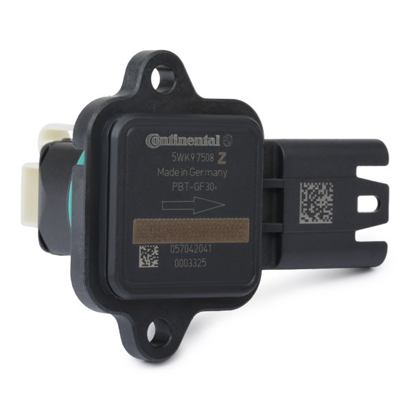 Czujnik przepływu powietrza, przepływomierz powietrza M.A.F. Continental/Siemens 5WK97508Z cena, od 86,70 USD