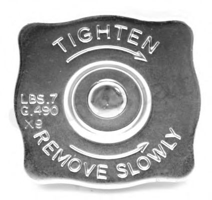 RC0044 Vernet Pokrywa (korek) chłodnicy