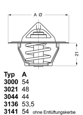 Termostat Jeep Grand Cherokee LAREDO