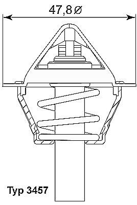 345790D Wahler Termostat
