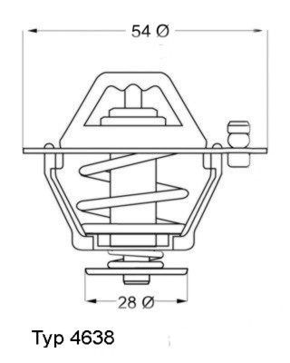 Do koszyka Termostat Mitsubishi L 400  PAOV