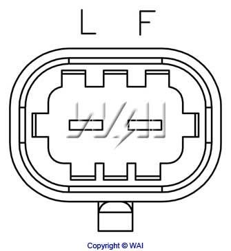 Regulator alternatora (przekaźnik ładowania) Cadillac Escalade II SUV (GMT 800) (2002 - 2006) cena, od 43,51 USD