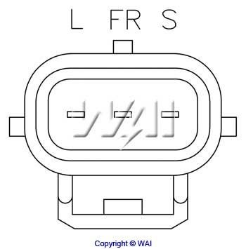 Do koszyka Regulator alternatora (przekaźnik ładowania) Ford Maverick II 1N2