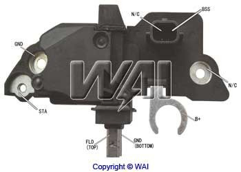 Regulator alternatora (przekaźnik ładowania) do Renault Laguna III KT0, KT1