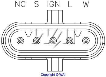 Do koszyka 81256016036 MAN Regulator alternatora (przekaźnik ładowania)