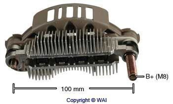 Mostek prostowniczy alternatora = Moster diodowy alternatora do Volkswagen Caddy II 9K9
