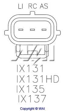 Do koszyka Regulator alternatora (przekaźnik ładowania) Ford C-Max  DM2