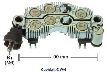 Mostek prostowniczy alternatora = Moster diodowy alternatora do Peugeot Expert  222