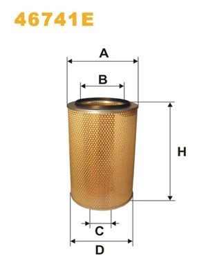 Do koszyka Filtr powietrza Mercedes Benz Truck TRUCK LK/LN2  
