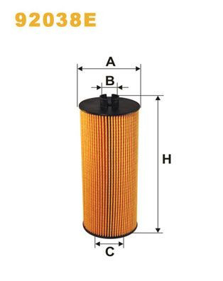 92038E WIX Filtr oleju