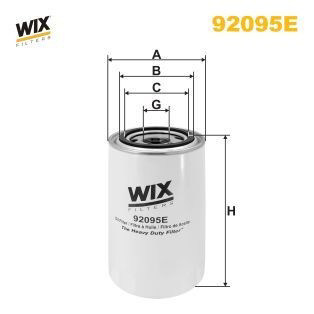 92095E WIX Filtr oleju