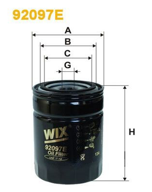92097E WIX Filtr oleju
