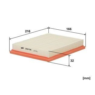 WA6706 WIX Filtr powietrza