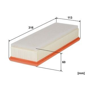 WA9411 WIX Filtr powietrza