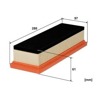WA9556 WIX Filtr powietrza