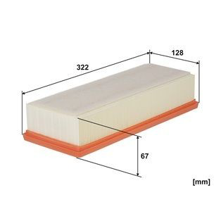 WA9580 WIX Filtr powietrza