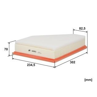 WA9601 WIX Filtr powietrza