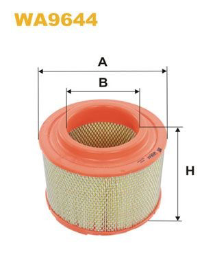WA9644 WIX Filtr powietrza