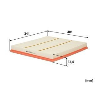 WA9758 WIX Filtr powietrza