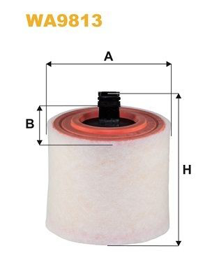 WA9813 WIX Filtr powietrza