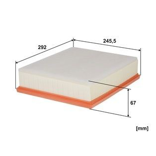 WA9843 WIX Filtr powietrza