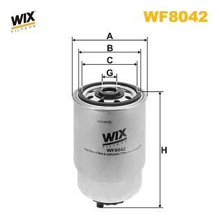 WF8042 WIX Filtr paliwa