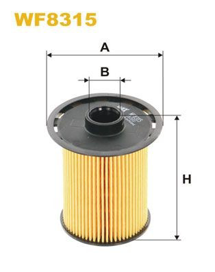 WF8315 WIX Filtr paliwa