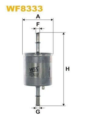 WF8333 WIX Filtr paliwa