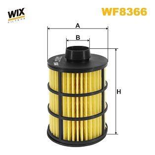 WF8366 WIX Filtr paliwa