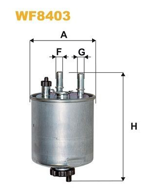 WF8403 WIX Filtr paliwa
