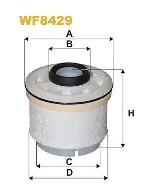 WF8429 WIX Filtr paliwa